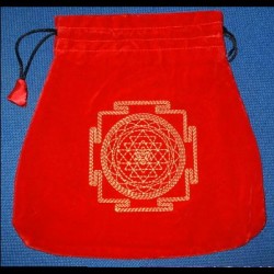 Tarot bag mandala colore nero