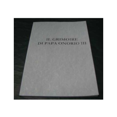 Il Grimoire di Papa Onorio III