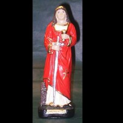 Statua santa barbara - iancà 20cm