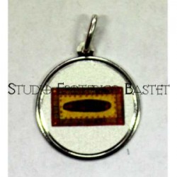 Talismano in argento la piaga del costato