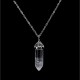 Collana Con Ciondolo Naturale trasparente