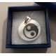 ciondolo yng yang in argento sterling 925