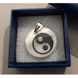 ciondolo yng yang in argento sterling 925